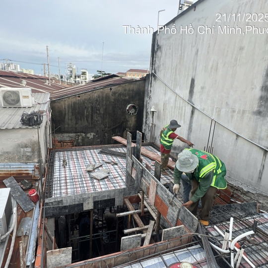 Công Trình Nhà Phú Định: MS TRUNG