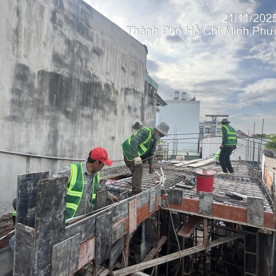 Công Trình Nhà Phú Định: MS TRUNG