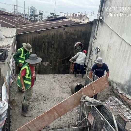 Công Trình Nhà Phú Định: MS TRUNG