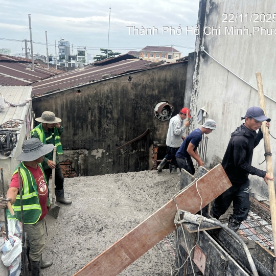 Công Trình Nhà Phú Định: MS TRUNG