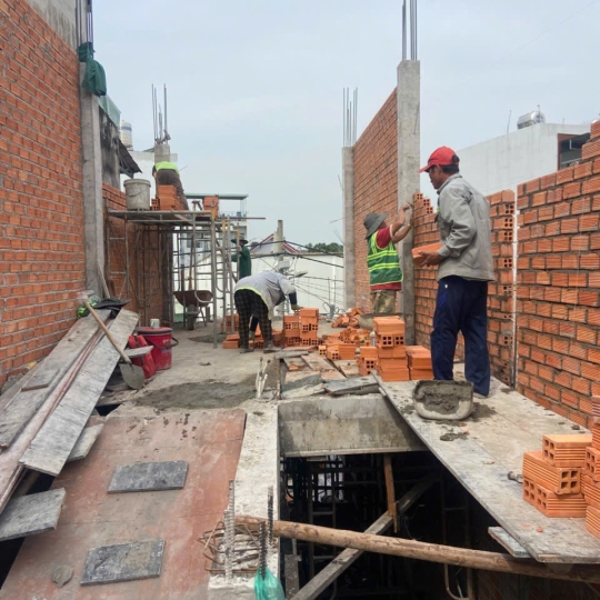 Công Trình Nhà Phú Định: MS TRUNG