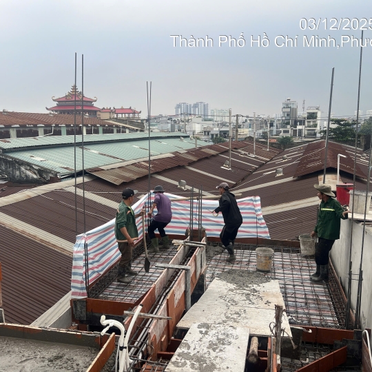 Công Trình Nhà Phú Định: MS TRUNG