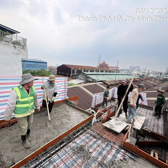 Công Trình Nhà Phú Định: MS TRUNG