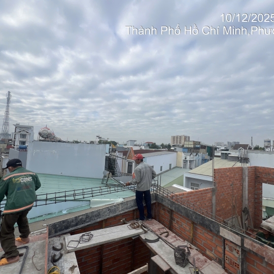 Công Trình Nhà Phú Định: MS TRUNG